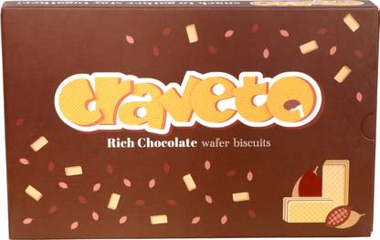 Craveto Rich Chocolate wafer Biscuits Wafers