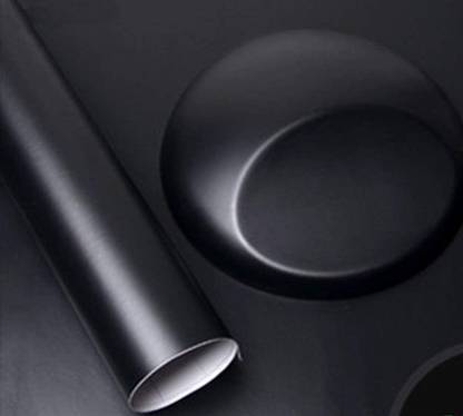 TOTAL HOME Vinyl Abstract Black Wallpaper