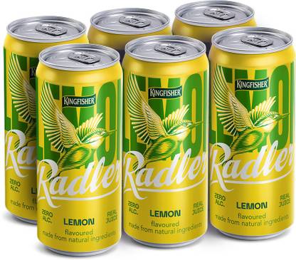 Kingfisher Radler Lemon - Non-Alcoholic Malt Drink Can