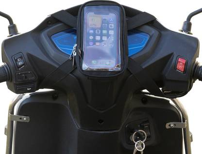 Yumin Mobile Holder Bag Pouch For Activa Jupiter Ola S1 All Scooter Scooty (7 inch) Bicycle Phone Holder