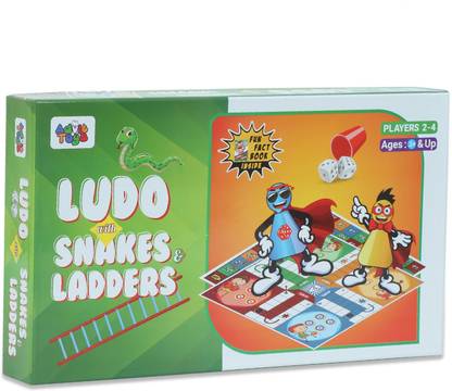 advit toys Ludo With Snakes & Ladders Party & Fun Board Game