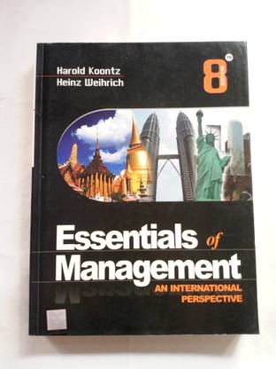 Essentials of Management eighth edition by Harold Koontz, Heinz Weihrich