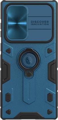 Nillkin Back Cover for Samsung Galaxy S22 Ultra, CamShield Armor 360° Ring Case