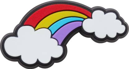 Crocs Rainbow with Clouds Jibbitz Plastic Shoe Charm