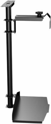 ASTRIX INC 360 Degree Rotating CPU Hanger, Height & Width Adjustable, Fit for Gaming, Black CPU Holder