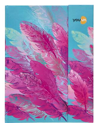 NAVNEET Youva Magnetic Cover My Notes Notebook Regular Notebook Single Line 192 Pages