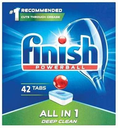 Finish All in 1 Powerball Dishwasher Tablets 42's Dishwashing Detergent