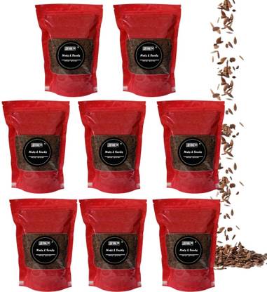 indostore99 Raw Flax Seeds, Heart Healthy Assorted Seeds For Eating Edible Flex seed Brown Flax Seeds