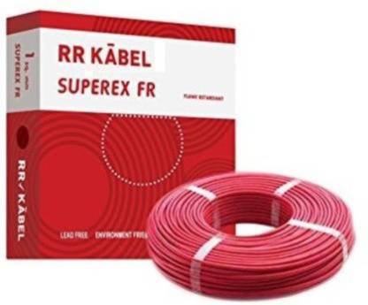 RR KABEL FR PVC 1 sq/mm Red 90 m Wire