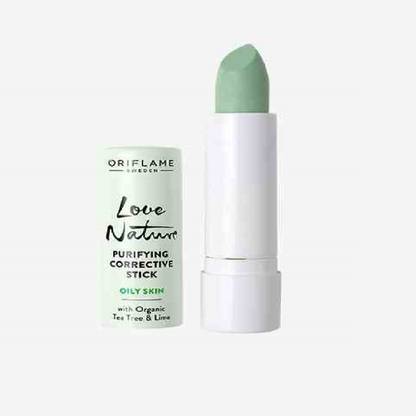 Oriflame Sweden LOVE NATURE Purifying Corrective Stick with Organic Tea Tree & Lime