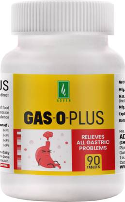 ADVEN Gas-O-Plus 90 Tablets Tablets