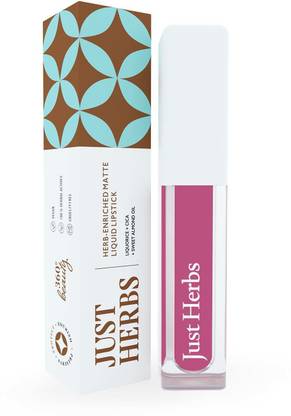 Just Herbs Creamy Matte Liquid Lipstick Long Lasting, Lightweight & Hydrating Lip Colour