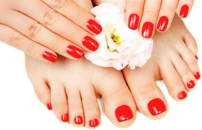 ADJD HIGEST QUALITY HOT RED MATTE FINISH WATER PROOF & LONG LASTING NAIL PAINT RED