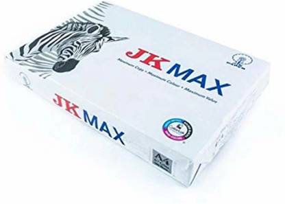 JK MAX Unruled PLAIN PAPER A4 size 500 gsm A4 paper