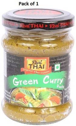 Real Thai Green Curry Paste | 227g |(Pack of 1) | (Imported)