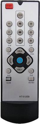 BhalTech HT 10 USB Home Theater System Compatible for MITSUN Home Theater Remote Controller