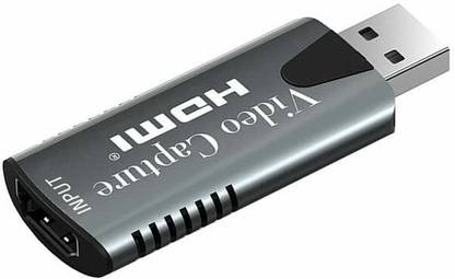microware HDMI input to USB 2.0 output video capture for video recording and streaming Media Streaming Device