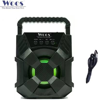 WOOS WS 01 HEAVY SOUND BOOM BLAST High Bass speaker Extra bass speaker 5 W Bluetooth Party Speaker