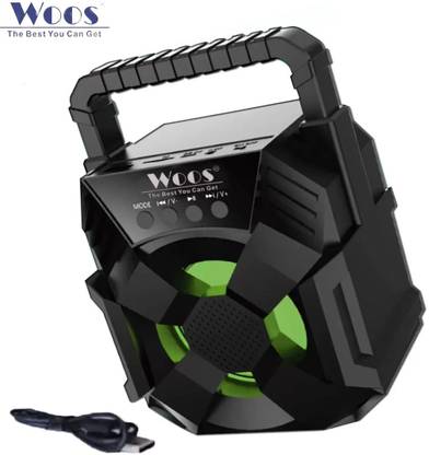 WOOS TOP SELLING Super Bass Portable Wireless Mini Sound Box Multimedia DJ Speaker 5 W Bluetooth Party Speaker
