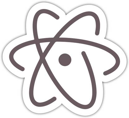 signEver 5 cm ReactJS Language Self Adhesive Sticker