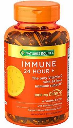 Nature's Bounty Immune 24 Hour + 24 Hour Immune Support From Ester C