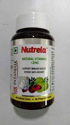 PATANJALI NATURAL VITAMIN C + ZINC