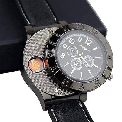Snekar New Military USB Lighter Watch Men's Casual Wristwatches . CASUAL 1 Watch Winder