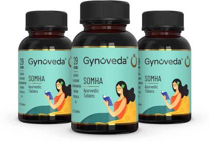 Gynoveda White Discharge Vaginal Itching Infection Smell. SOMA Ayurvedic Pills. 3 months pack. No more use of intimate wash pantyliner antibiotics