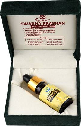 Medayu Swarna Prashan (SuvarnaPrashan Drops) with 15ml Pure 150+ Drops