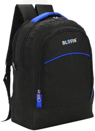 blufin UNISEX LIGHTWEIGHT BACKPACK FOR COLLEGE & OFFICE Waterproof Backpack वाटरप्रूफ स्कूल बैग