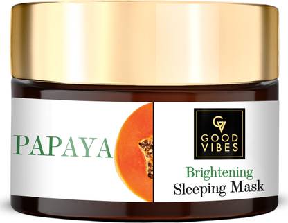 GOOD VIBES Papaya Brightening Sleeping Mask (50 g)