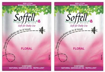 Soffell Mosquito Repellent Lotion FLORAL 8ML(30pcs*8ml)