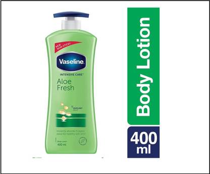 Vaseline ALOE FRESH INTENSIVE CARE {BODY LOTION} 400ML SET-1
