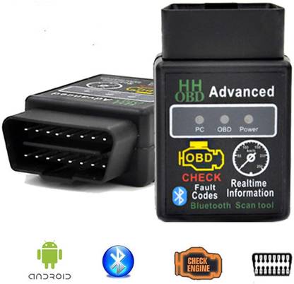 SellRider New HH advanced ELM327 V1.5 OBDII wireless Diagnostic Car Auto Interface Scanner OBD Reader