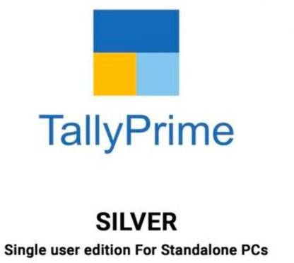 tally prime Silver Single User Edition for Standalone PCs Software