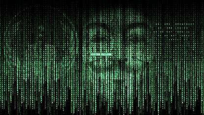 Hack hacking hacker virus anarchy dark computer internet anonymous on fine art paper 13x19 Fine Art Print