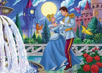 Cinderella (1950) Disney Cinderella Cartoon Print Poster on 13x19 Inches Paper Print