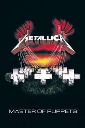 Metallica (Master of Puppets) Poster Paper Print Print Poster on 13x19 Inches Paper Print