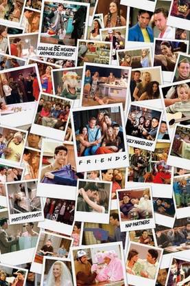 Wall Poster Friends TV Show Quotes Print Poster on 13x19 Inches Paper Print