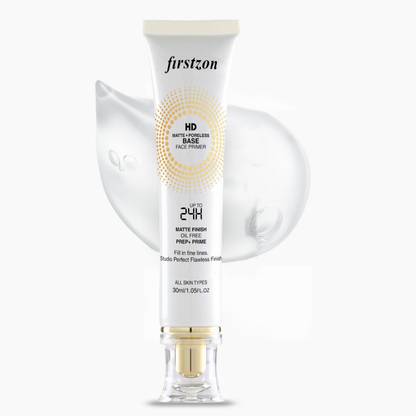 FIRSTZON transparent matte poreless base matte face primer I transparent face primer Primer  - 30 ml