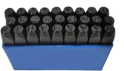 Bliudskill Letter Punch Set of 27 PCS - 10 MM Stubby Screwdriver Set