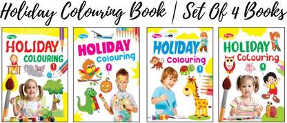 Holiday Coloring Books For Kids | Coloring Book Part 1 , Part 2 , Part 3 , Part 4 | Holiday Coloring Book Series | Print Mirchi Studio
