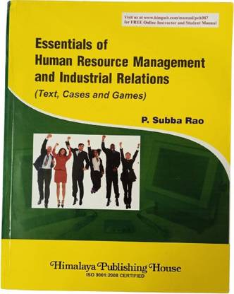 Essentials Of Human Resource Management And Industrial Relations