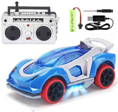 HALO NATION Take Apart Remote Control DIY Racing Car 1:32 4-Ch 2.4G Assembled RC Car - Blue