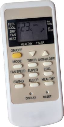 Axelleindia Infrared Compatible Replacement VE135 AC Rem ote For WHIRLPOOL, IFB AC Remote Controller