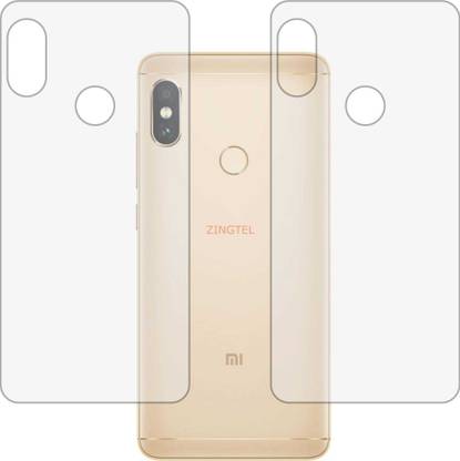 ZINGTEL Back Screen Guard for XIAOMI REDMI NOTE 5 PRO (Matte Finish)