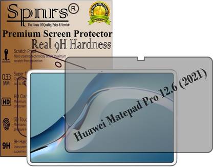 Spnrs Edge To Edge Screen Guard for Huawei MatePad Pro 12.6 [9H Scratch Proof]