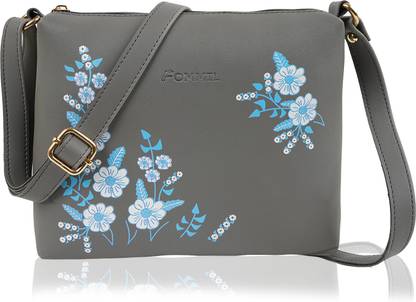 Grey Sling Bag Sling Bag for women College bag for Girls Trendy party wear Sling Bag for ladies