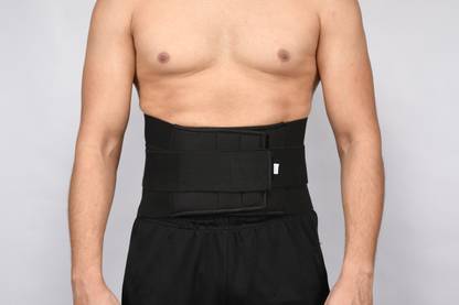 PRO Healthcare Lower Back Support, Back Pain, Back Injury, Back Relief(Black) Back / Lumbar Support