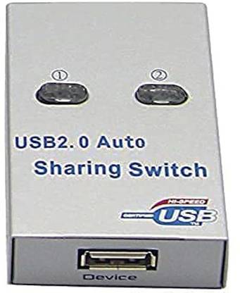 All mobile solution USB 2.0 Auto Sharing Switch 2 Ports USB 2.0 Auto Sharing. 2 in 1 Out Print Auto Sharing Switcher Adapter. (AMS-SWT-0081) USB Hub